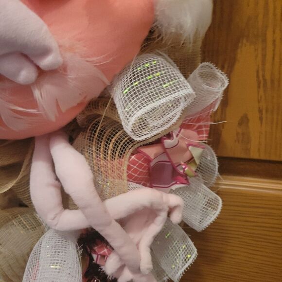 Door Wreath Pink Beautiful Welcome to Door Decorations - Picture 6 of 10